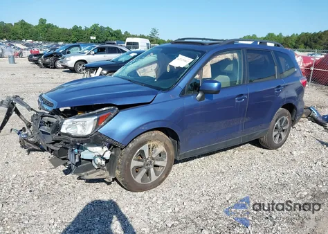 2017 Subaru Forester 2.5I Premium z USA, uszkodzony, nr VIN JF2SJAEC0HH558010